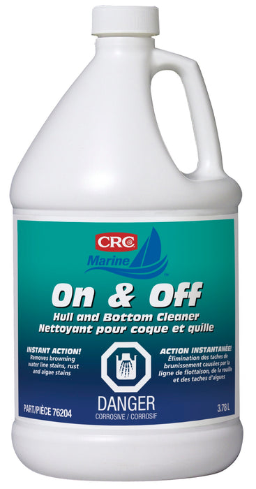 CRC 76204 On & Off Hull & Bottom Cleaner, 3.785 Liter