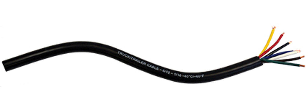 Tectran 76210V2 INDUSTRY GRADE TRAILER CABLE- 250FT - STANDARD DUTY (NON-ABS) 6/12-1/10