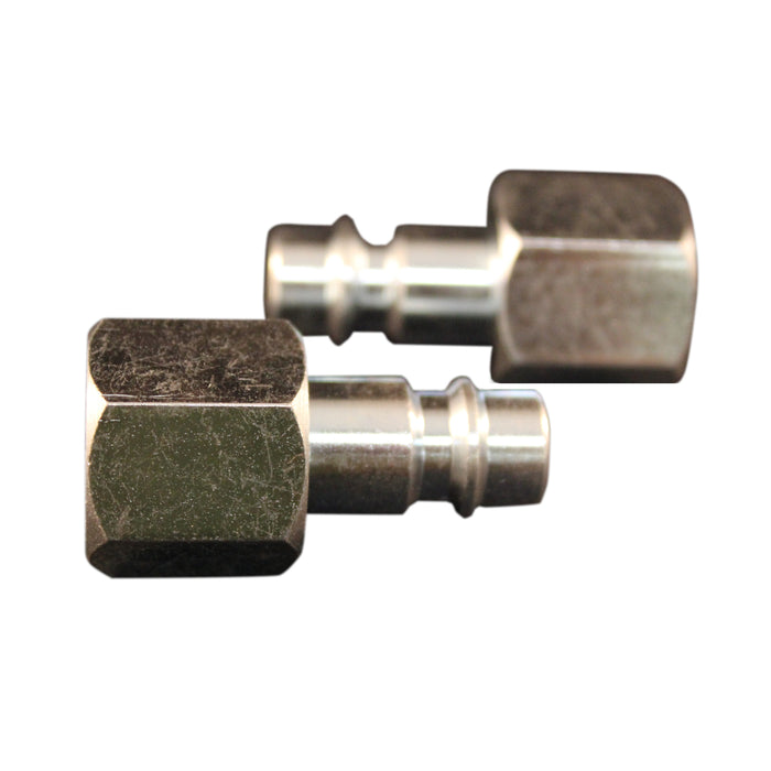 Milton 763-1 Milton 763-1 3/8" FNPT V Style High Flow Steel Plug