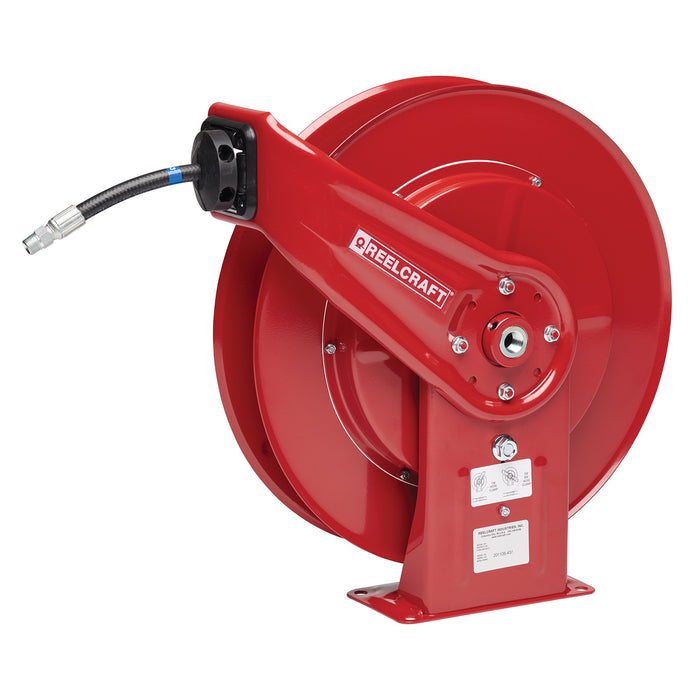 Reelcraft 7850OMP 1/2" x 50ft, 3250 psi, Oil Hose Reel With Hose