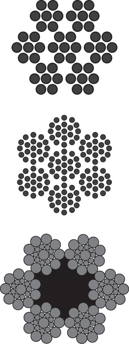 Dynaline (378) 77007 Aircraft Cable 3/8, 250 ft.