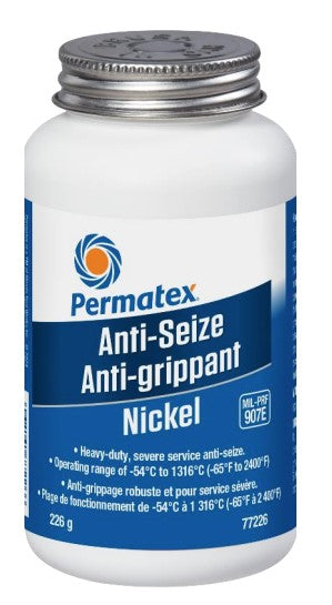 Permatex 77226 PERMATEX NICKEL ANTI-SEIZE, 226G CAN