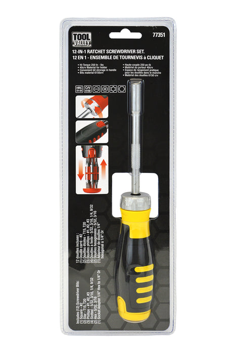 Dynaline 77351 12" High Torque Ratcheting Dr, Pro Tool Black Table