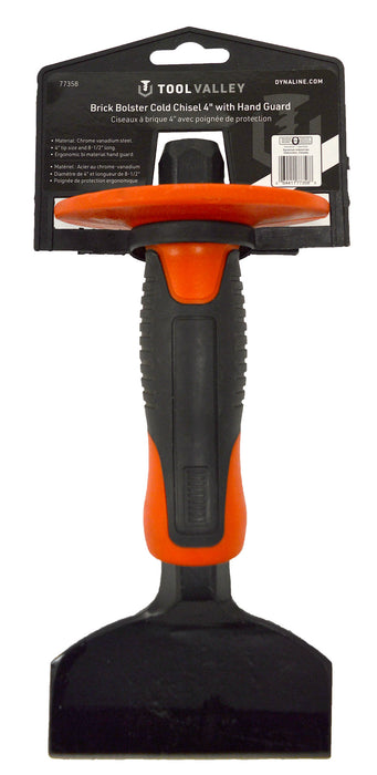 Dynaline 77358 Brick Bolster Cold Chisel 4" - Black Table