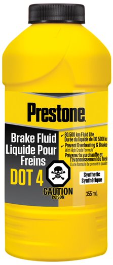 Prestone 77439 Prestone® DOT 4 Brake Fluid - 346ML