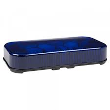 Grote 78020-DC EMERGENCY LIGHTING, AMBER/BLUE, LED MINI LIGHT BAR S.A.E. CLASS I 12V-24V