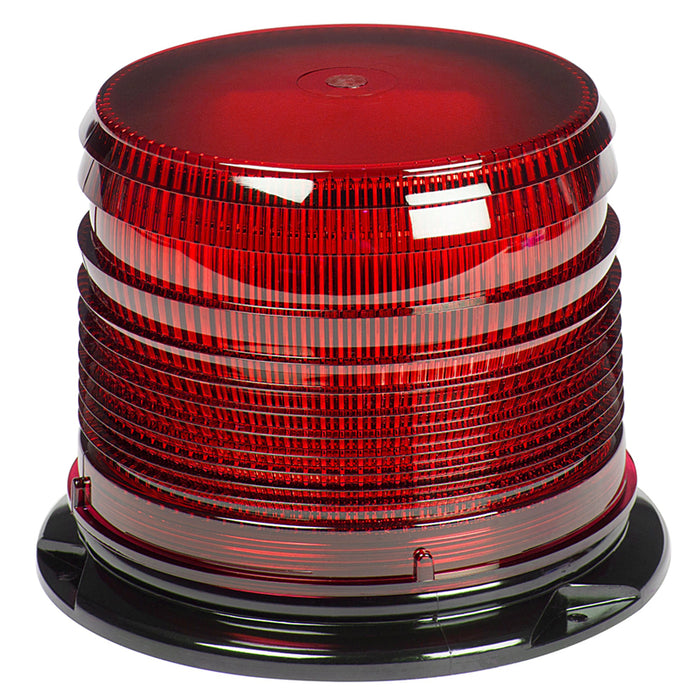 Grote 78032 BEACON LAMP, LED, RED, SHORT DOME