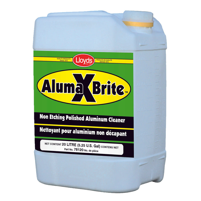 Lloyds Laboratories (947) 78120 Aluminum cleaner for polished aluminum surfaces, 20 L pail (5.25 gal)