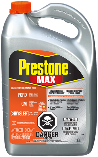 Prestone 78221 Prestone® North American Vehicles (Orange) Antifreeze + Coolant - Premixed