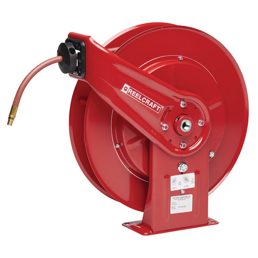 Reelcraft 7670OLP 3/8" x 70ft, 300 psi, Air / Water Hose Reel With Hose