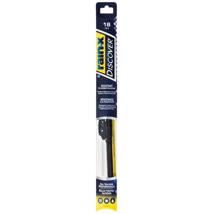 Rain-X (610) 79516 RAIN-X Discover Wiper Blade, 16"