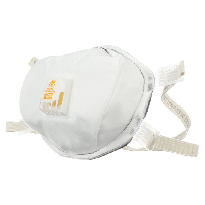 3M 8233 3M™ Particulate Respirator, 8233, N100, Colour: White, 3M Stock No. 7000002028