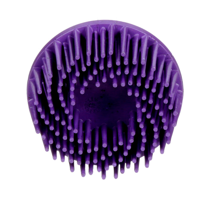 3M (815) 07536 Scotch-Brite™ Roloc™ Body Man's Bristle Disc, RD-ZB, 36, 2 in (5.08 cm), Colour: Purple, 3M Stock No. 7000000775