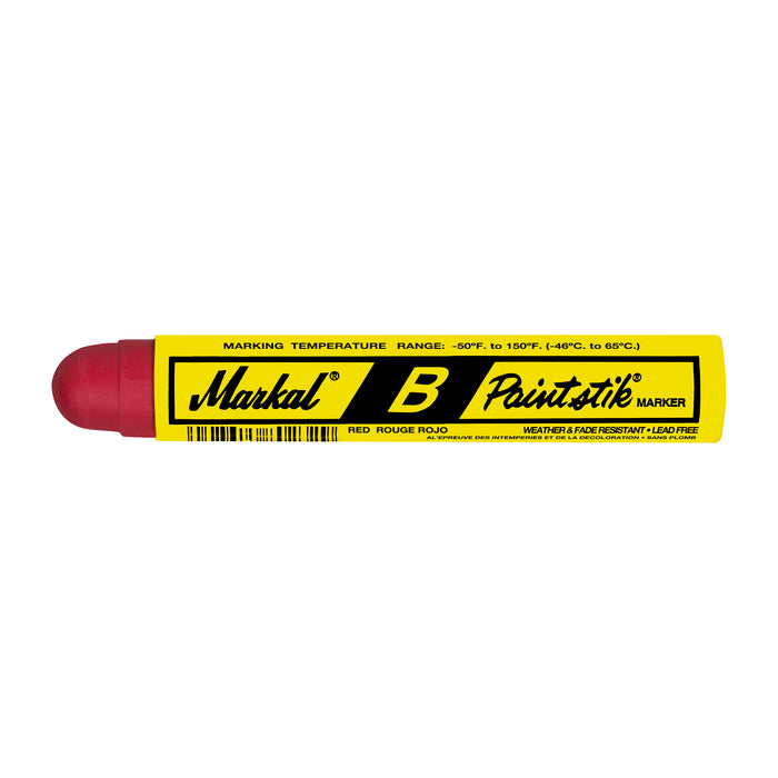 La-Co/Markal 80222 B® Paintstik® - Multi-purpose permanent marking - Red