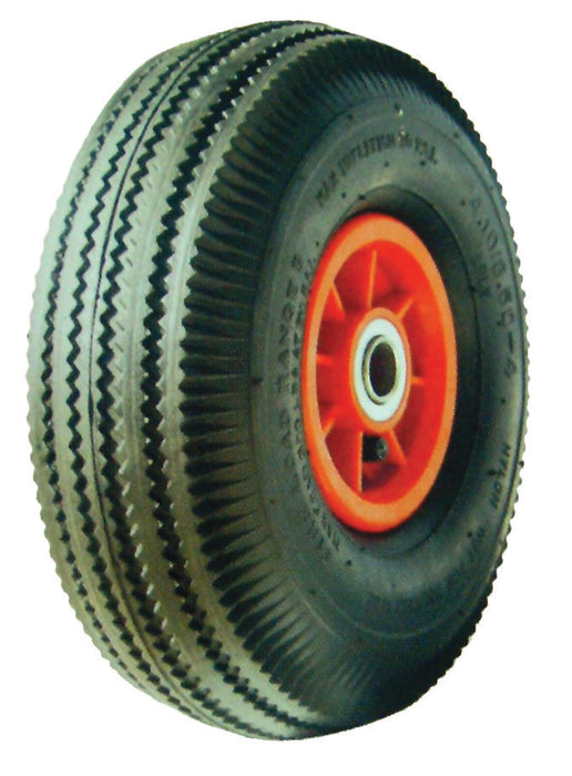 Dynaline 80229 Pneumatic Wheel - Plastic Hub, 10" - 4.1/3.5 R4