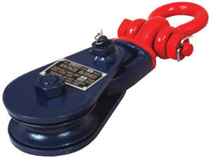 Dynaline 80281 Snatch Block w/Shackle - 4 Ton, 1/2 Rope Dia.