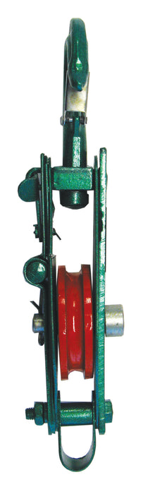 Dynaline (378) 80335 3" Single Pulley Block w/Loop, 0.5T WLL, 8mm Rope Dia