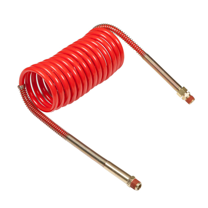 Grote (522) 81-0015-HR 15FT AIR COIL, RED W/12IN LEADS AND BRASS HANDLE