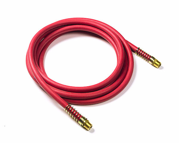 Grote 81-0115-R 15FT, RUBBER AIR HOSE WITH SPRINGS, RED