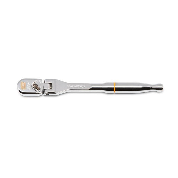 Apex Tool 81012XP 1/4" Drive 120XP™ Full Polish Chrome Flex Head Teardrop Ratchet