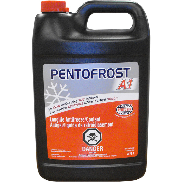 Pentosin (224) 8115204 Pentofrost A1 HOAT phosphated antifreeze formulated for Asian vehicles, 1GAL