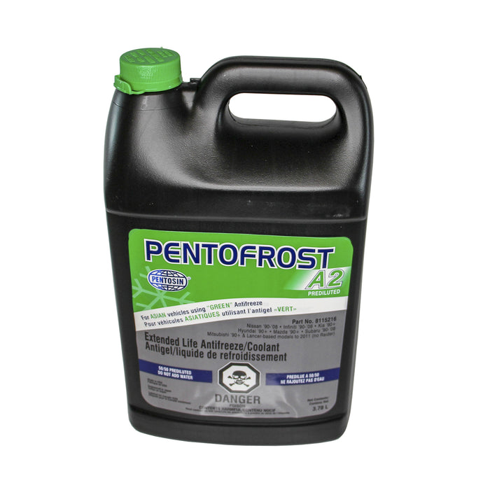 Pentosin (224) 8115216 Pentofrost A2 HOAT phosphated antifreeze formulated for Asian vehicles, 1 Gallon