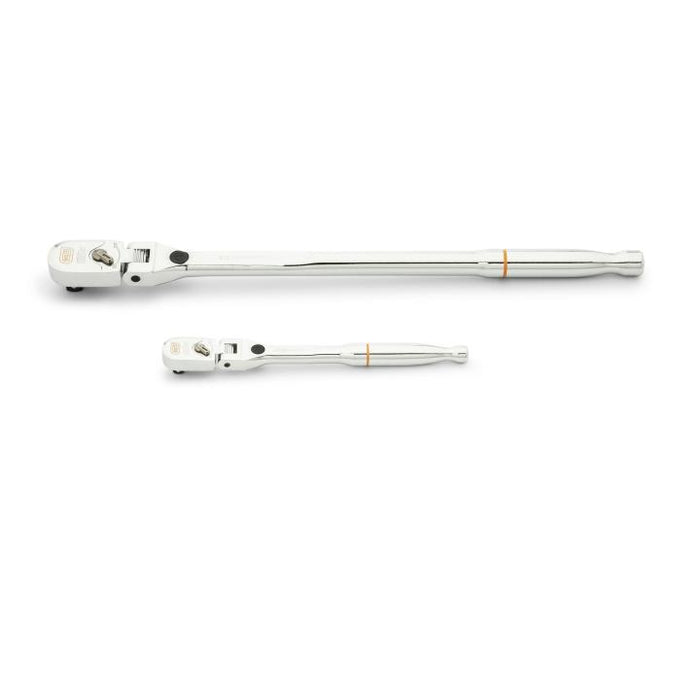 Apex Tool 81380 GearWrench 2 Piece 1/4" & 3/8" Drive 120XP Locking Flex Head Ratchet Set