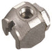 Lincoln (502) 81458 Lincoln Industrial 81458 Button Head Grease Coupler - Inlet 7/16 - 27 Female Thread