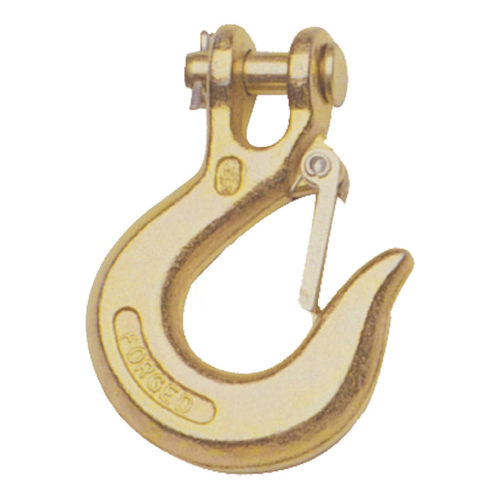 Curt 81900 1/4" Safety Latch Clevis Hook (7,800 lbs, 1/4" Pin)