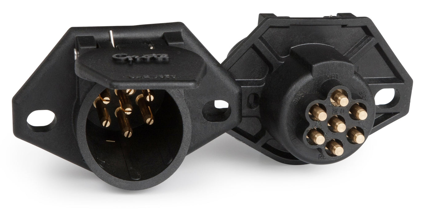 Grote (522) 82-1045 BULLET TERMINATION SOCKET, 2-HOLE, SPLIT PIN, NYLON