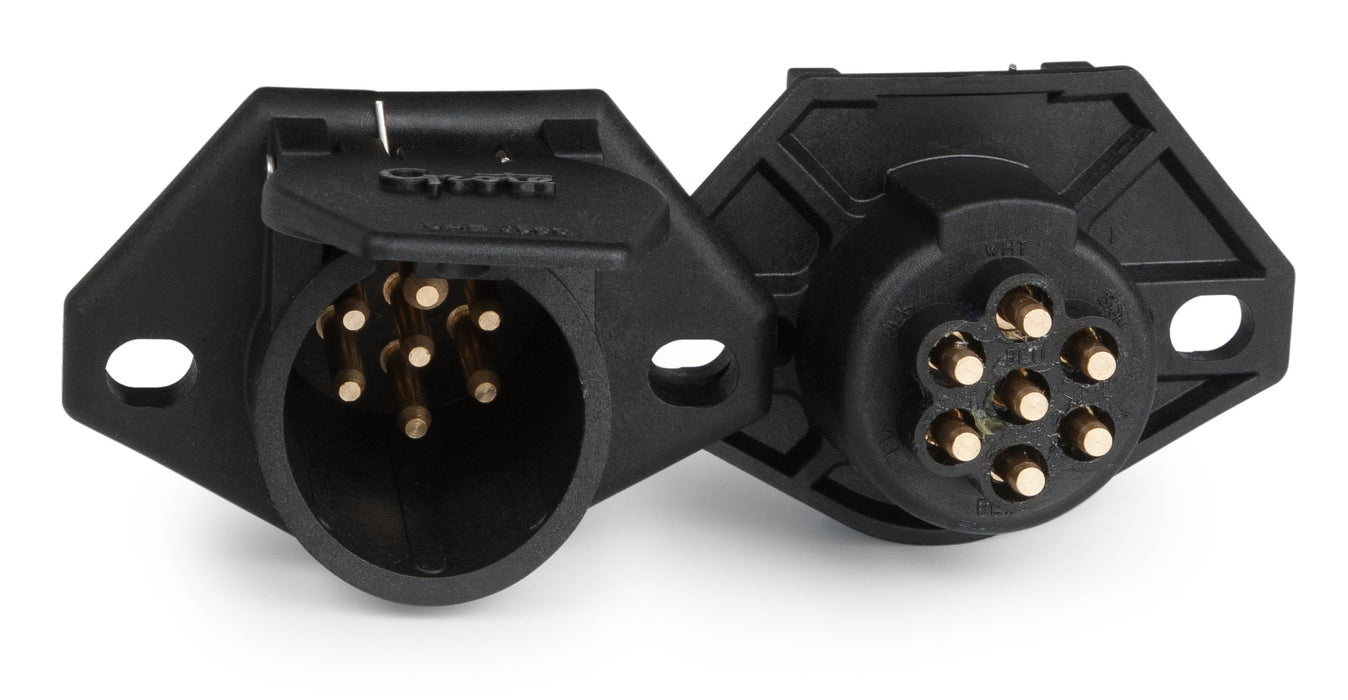 Grote (522) 82-1046 BULLET TERMINATION SOCKET, 2-HOLE, SOLID PIN, NYLON