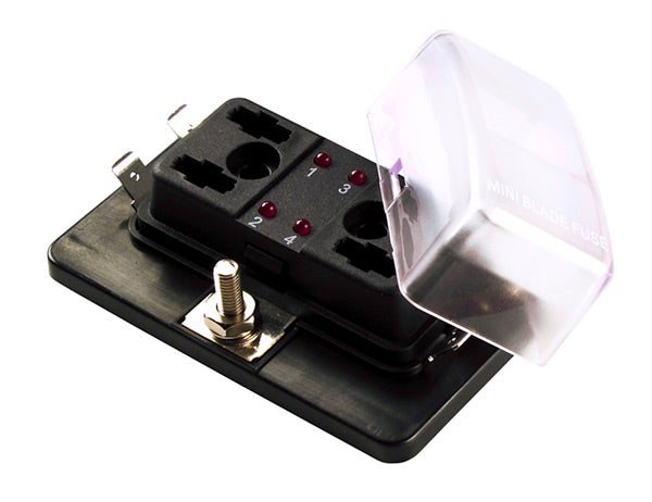 Grote 82-BLR-I-304 LED Fuse Panels For Standard Blade Fuses