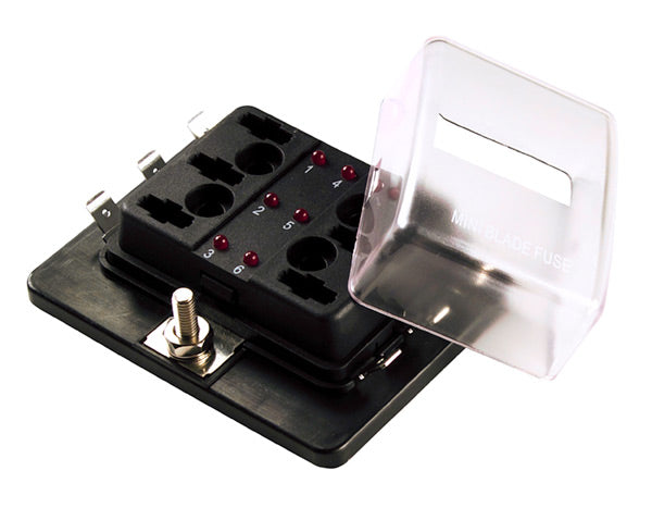 Grote 82-BLR-I-306 LED Fuse Panels For Standard Blade Fuses