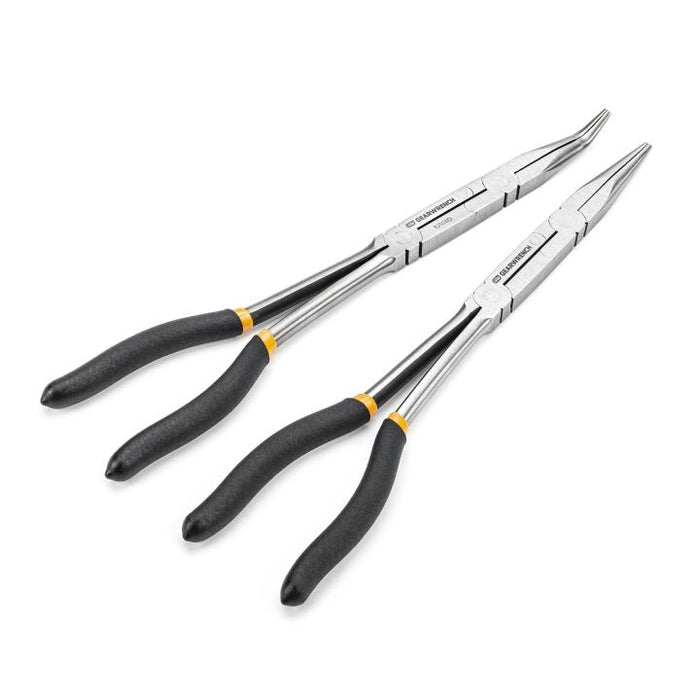 Apex Tool (442) 82106-06 Gearwrench 2 Pc. Double-X™ Straight and 45° Plier Set