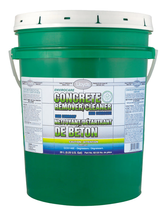 Lloyds Laboratories (947) 82120 Acid replacement concrete and cement remover and cleaner, 20 L pail (5.25 gal)