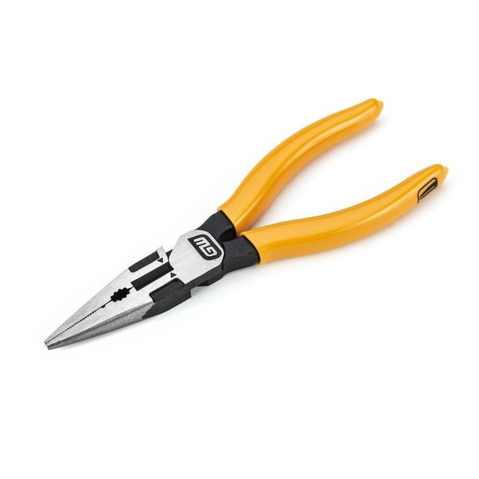 Apex Tool (442) 82176-06 6" PITBULL Long Nose Plier Dipped Handle