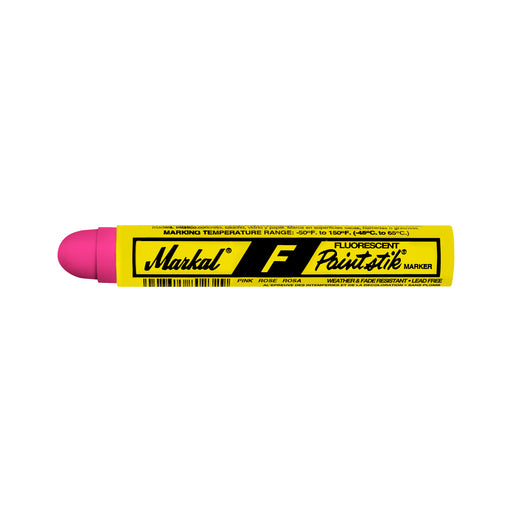 La-Co/Markal 82842 F® Paintstik® - Fluorescent solid paint marker - Fluorescent Pink