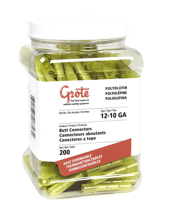 Grote (522) 83-3550-3 Heat Shrinkable Butt Connectors - Polyolefin