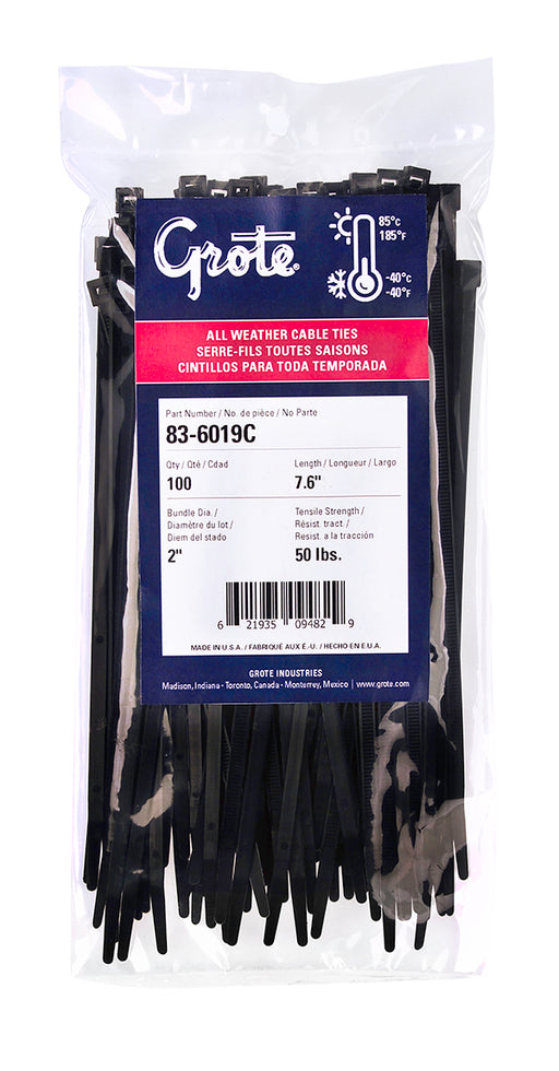 Grote 83-6021C Nylon Cable Ties