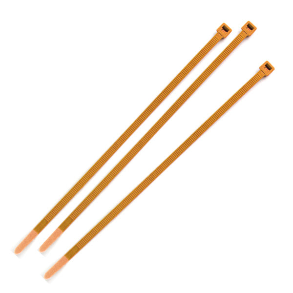 Grote (522) 83-6031-3 Nylon Cable Ties Color Ties, 1000 Pack, Orange, pack of 1000