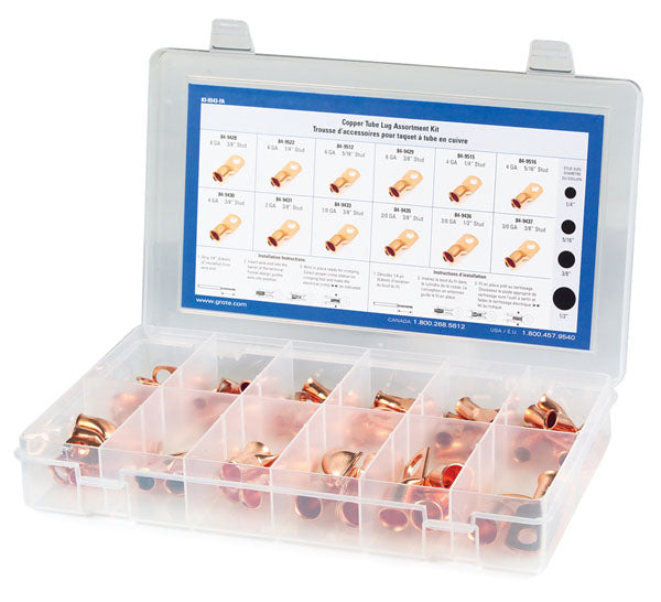 Grote (522) 83-6543 Assorted Repair Kits, pack of 76