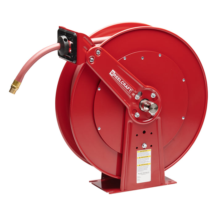 Reelcraft (556) 83050OLP 3/4" x 50ft, 250 psi, Air / Water Hose Reel With Hose