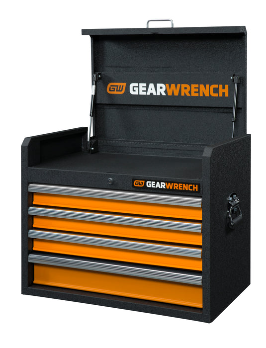 Apex Tool (442) 83240 GEARWRENCH GSX Tool Storage - 26" 4 DRAWER CHEST - Overall Width 26", Overall Depth 16", Overall Height 20.7", Weight 81 lbs