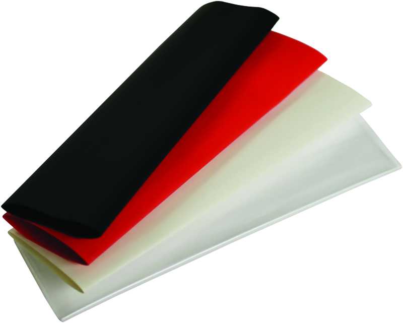 Pico (931) 8326-41 1X4' 1.5" SINGLE WALL HEAT SHRINK TUBE - BLACK