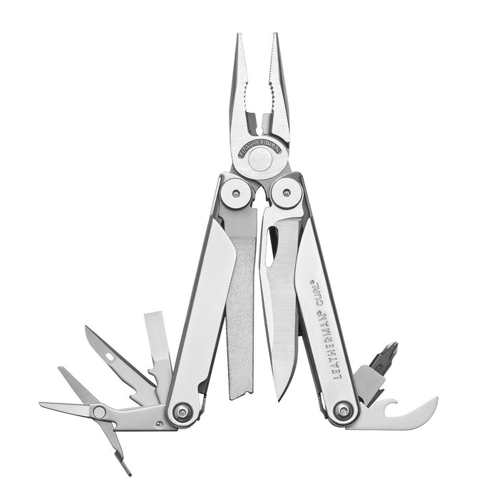 Leatherman (127) 832933 LEATHERMAN CURL® - STAINLESS - Multi-Tool. Includes: SHEATH Black Nylon