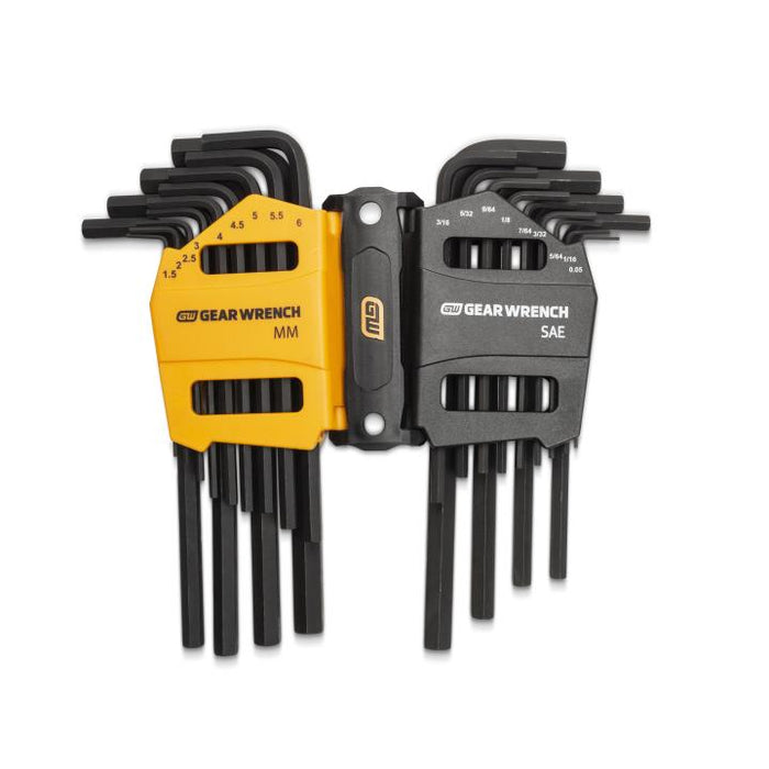 Apex Tool 83504 26 Piece Long Arm SAE/Metric Hex Key Set