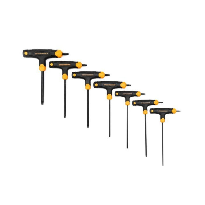 Apex Tool 83517 T-HNDLE SET 7PC TORX