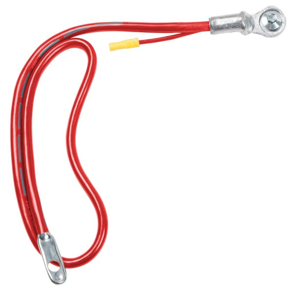 Grote 84-9252-R Battery Cable, Side Terminal, 4 Ga, 45" Red with lead