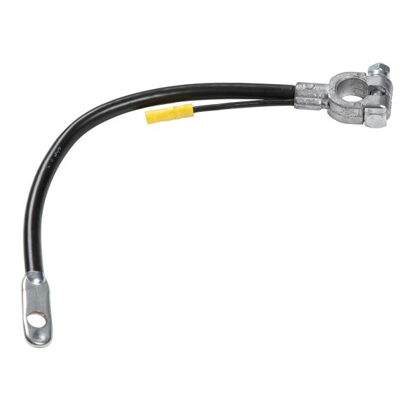 Grote 84-9371 Battery Cable, Top Post, Black, 4 Ga, 12" with lead