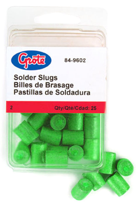 Grote 84-9602 Solder Slugs & Flux, pack of 25
